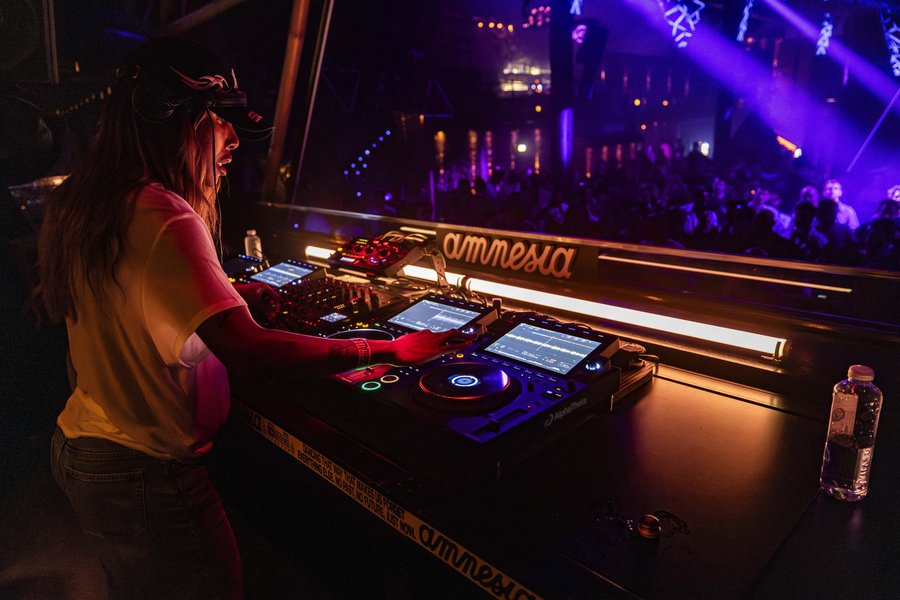 Honey Dijon klubā Amnesia, 2025. gada septembris